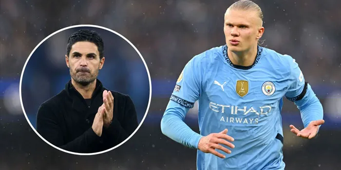 Mikel Arteta Tidak Terpengaruh Sindiran Erling Haaland: "Tetaplah Rendah Hati"